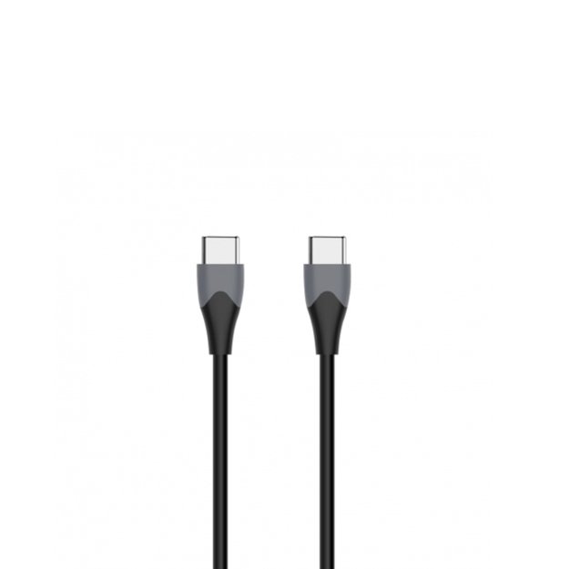 Energizer Classic – USB-C prie USB-C jungiamasis laidas, 1,2 m (juodas)