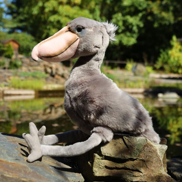 Plush shoebill 30 cm ECO-FRIENDLY