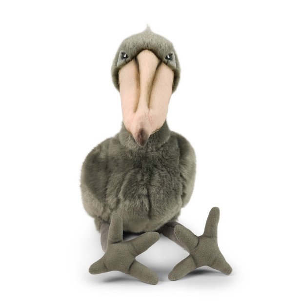 Plush shoebill 30 cm ECO-FRIENDLY