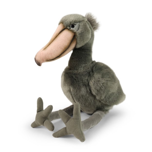 Plush shoebill 30 cm ECO-FRIENDLY
