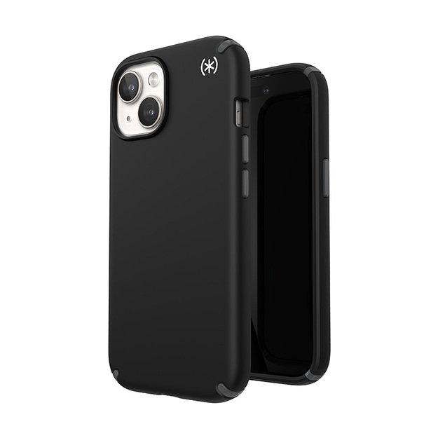 Speck Presidio2 Pro – dėklas, skirtas iPhone 15 / iPhone 14 / iPhone 13 (juodas / šiferio pilkas / baltas)