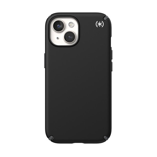 Speck Presidio2 Pro – dėklas, skirtas iPhone 15 / iPhone 14 / iPhone 13 (juodas / šiferio pilkas / baltas)