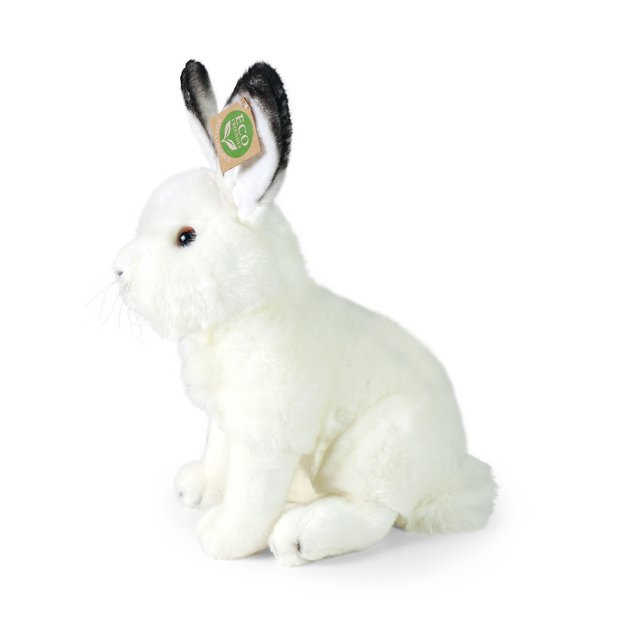 Plush polar hare 30 cm ECO-FRIENDLY