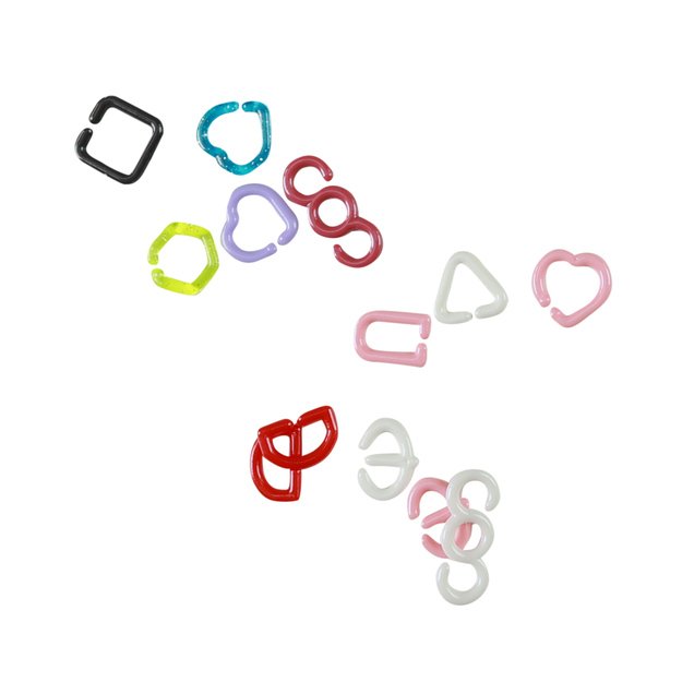 the small plastic letters 150 pcs