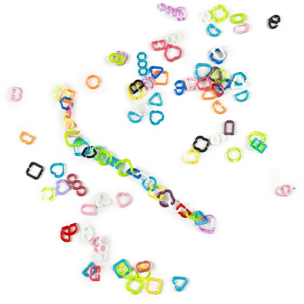 the small plastic letters 150 pcs
