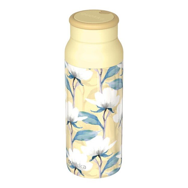 Quokka Echo - 690 ml Stainless Steel Bottle with Silicone Handle (Magnolia) 1