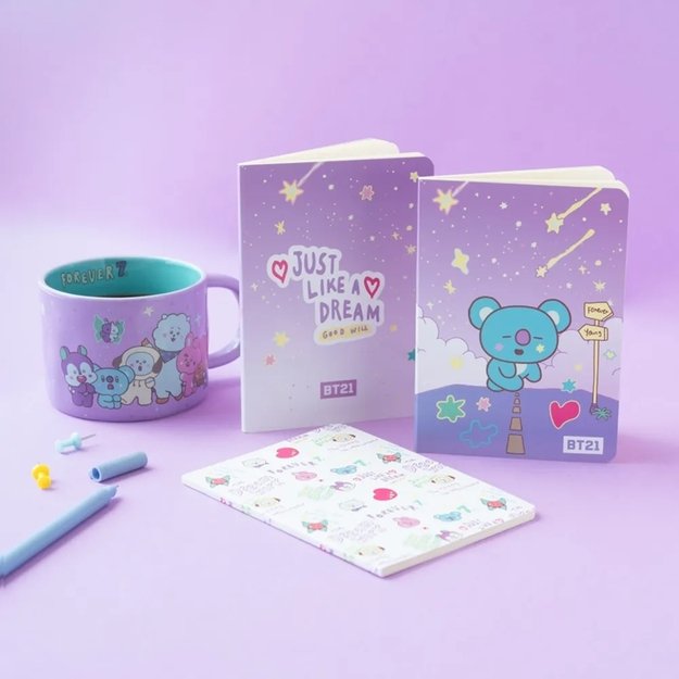 BT21 - Set of A6 KOYA notebooks (3 pieces) 6
