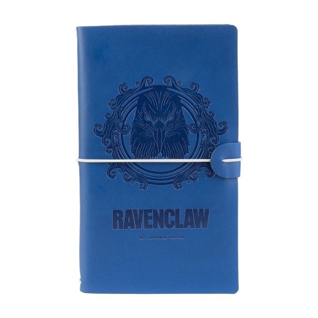 Harry Potter - Ravenclaw Leather Travel Notebook 12x19.5 cm (Blue) 1