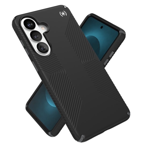 Speck Presidio2 Grip Magnet - Samsung Galaxy S26+ MagSafe Case (Black/Slate Gray/White) 10