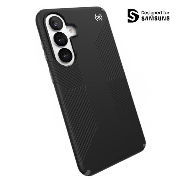 Speck Presidio2 Grip Magnet - Samsung Galaxy S26+ MagSafe Case (Black/Slate Gray/White)