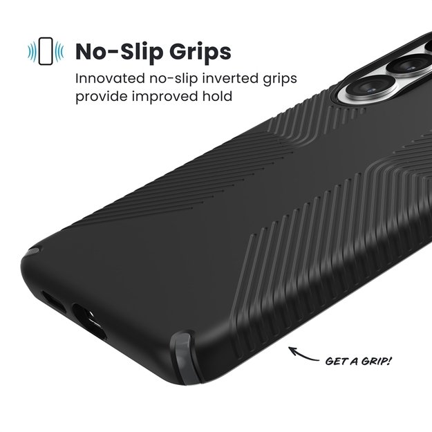 Speck Presidio2 Grip Magnet - Samsung Galaxy S26+ MagSafe Case (Black/Slate Gray/White) 4