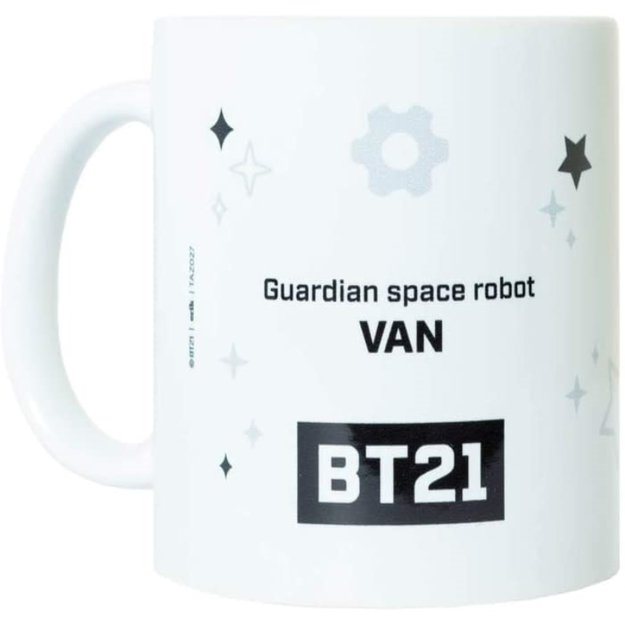 BT21 - Keraminis puodelis 300ml WAN 8