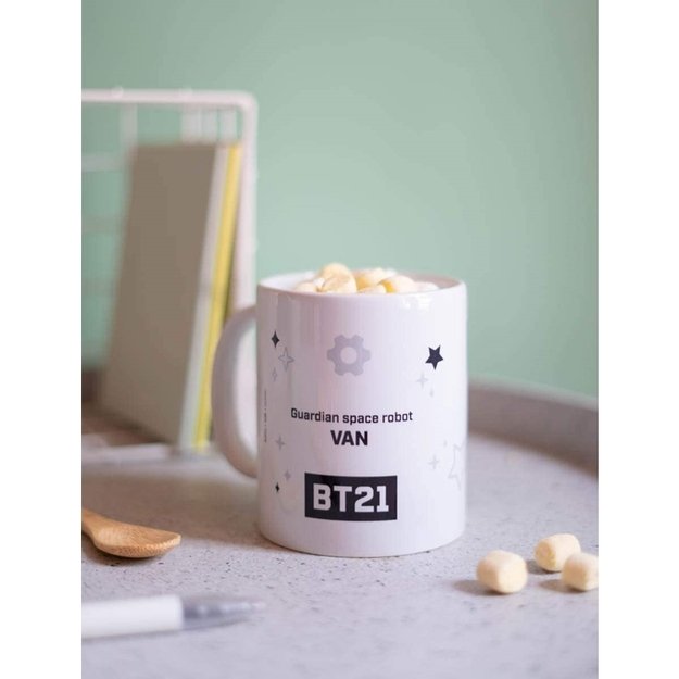 BT21 - Keraminis puodelis 300ml WAN 10