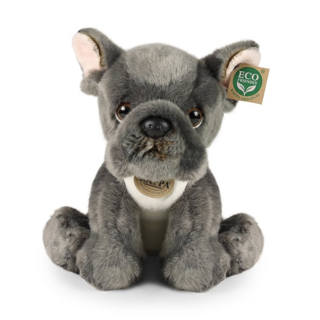 Plush French Bulldog 26 cm ECO-FRIENDLY
