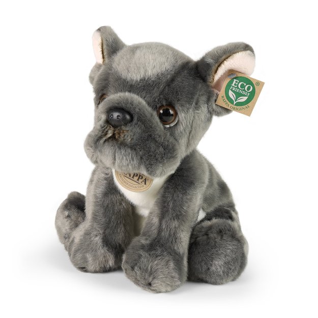 Plush French Bulldog 26 cm ECO-FRIENDLY