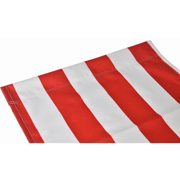 Garden beach foldable lounger Baby Mix red and white 1