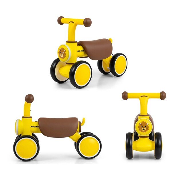 Children s balance bike Milly Mally York yellow 7