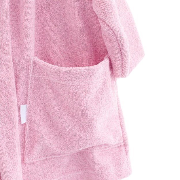Baby terry bathrobe New Baby pink, 92/98 5