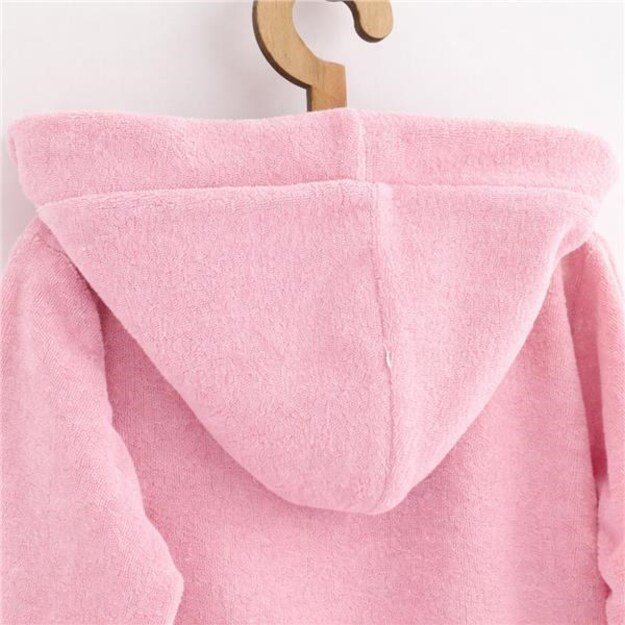 Baby terry bathrobe New Baby pink, 92/98 1