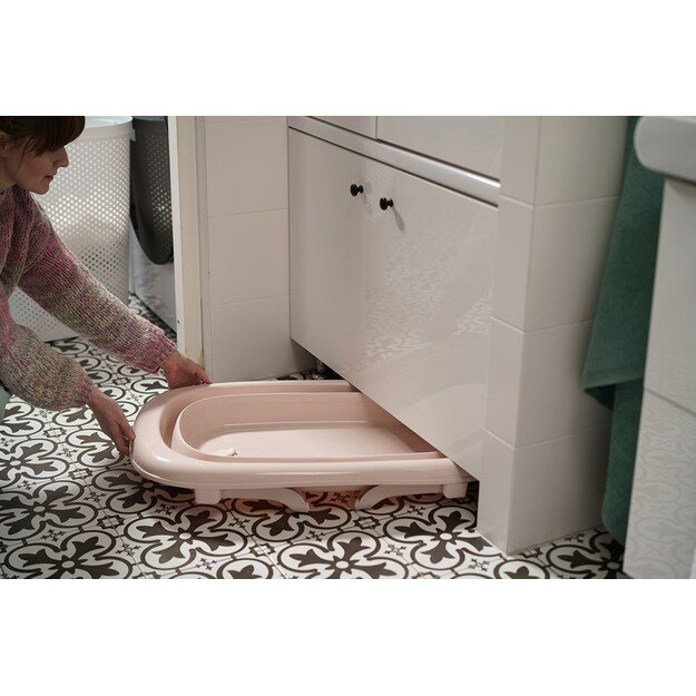 Foldable plastic baby bath Tega Baby blue 10