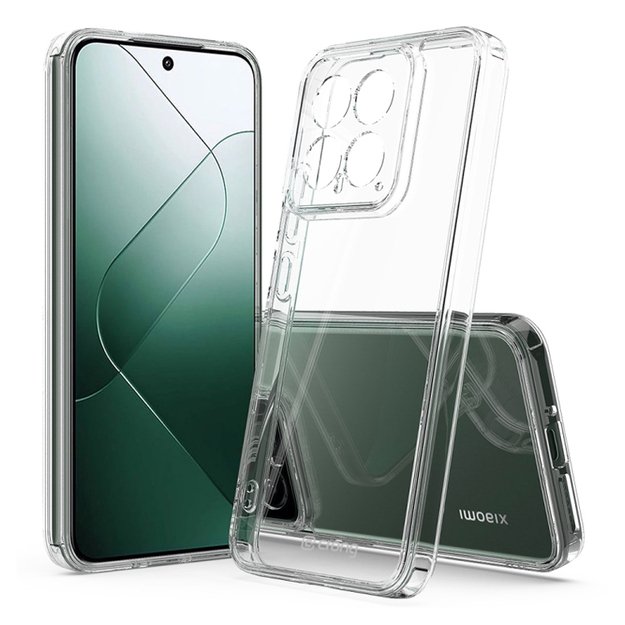 „Crong Crystal Shield“ dangtelis – „Xiaomi 14“ dėklas (skaidrus)