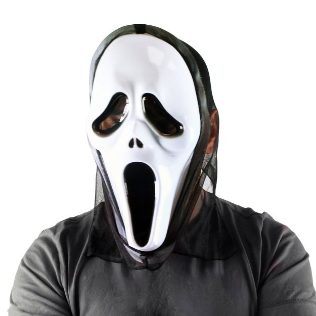 Ghost mask Scream for adults