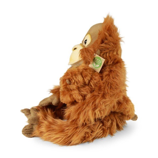 Plush orangutan with baby 28 cm ECO-F.