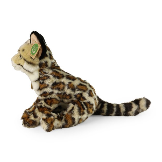 Plush ocelot 27 cm ECO-FRIENDLY