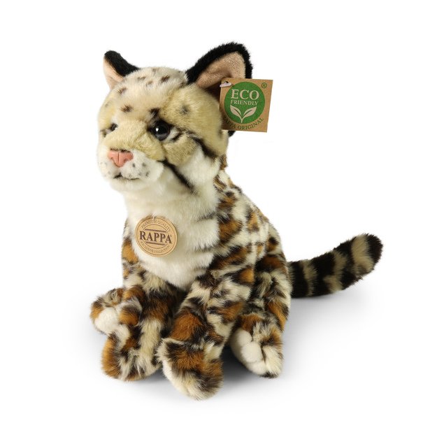 Plush ocelot 27 cm ECO-FRIENDLY
