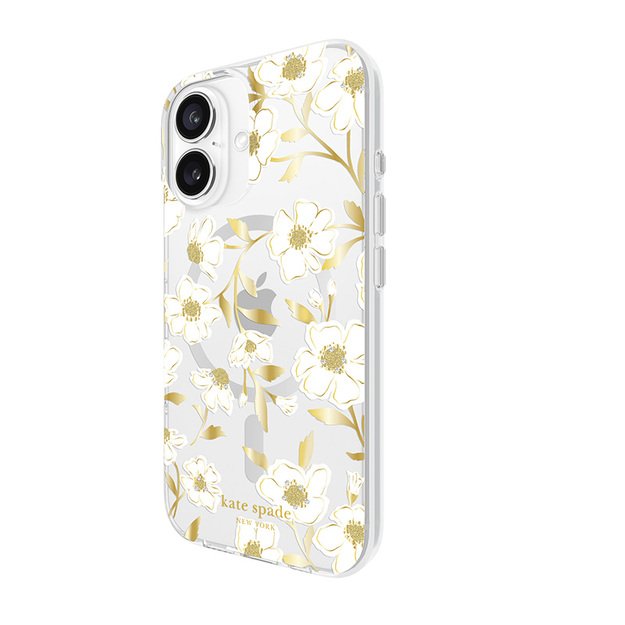 Kate Spade Niujorko apsauginiai brangakmeniai „MagSafe“ – dėklas, skirtas „iPhone 16“ („Sunshine Floral“)