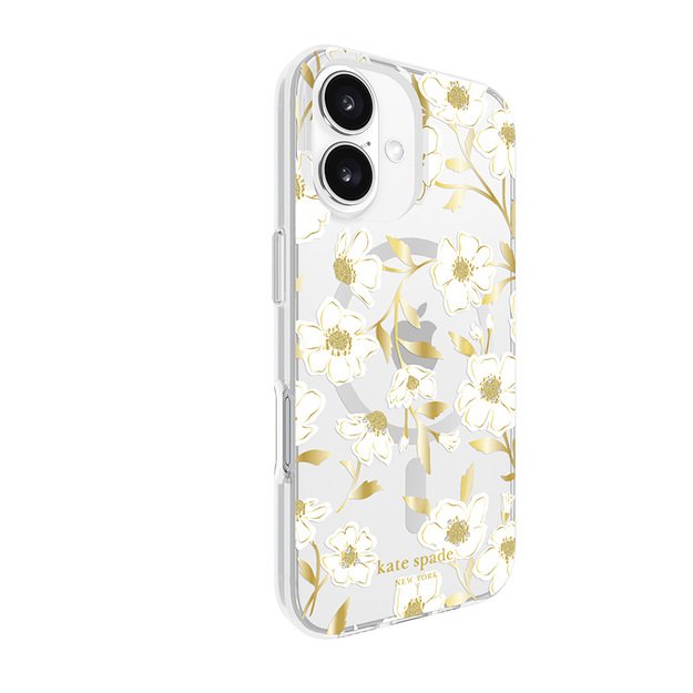 Kate Spade Niujorko apsauginiai brangakmeniai „MagSafe“ – dėklas, skirtas „iPhone 16“ („Sunshine Floral“)