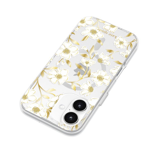 Kate Spade Niujorko apsauginiai brangakmeniai „MagSafe“ – dėklas, skirtas „iPhone 16“ („Sunshine Floral“) 10