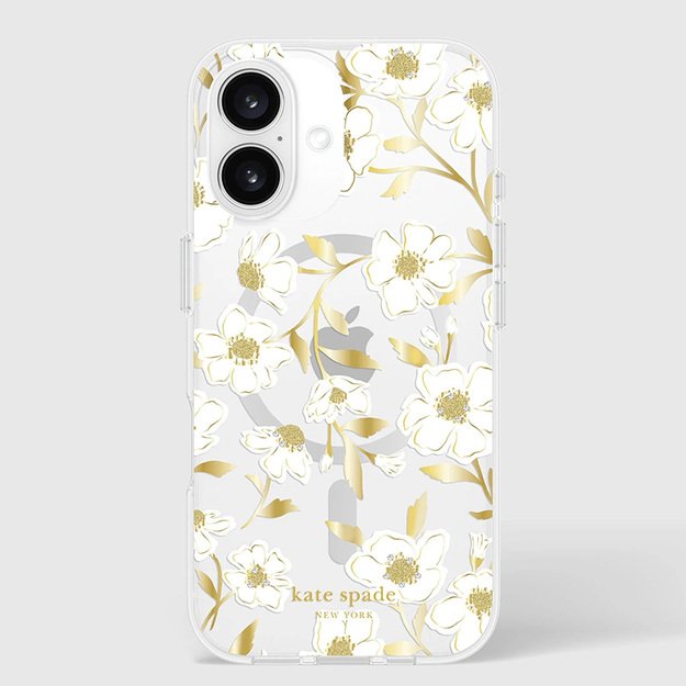 Kate Spade Niujorko apsauginiai brangakmeniai „MagSafe“ – dėklas, skirtas „iPhone 16“ („Sunshine Floral“) 11