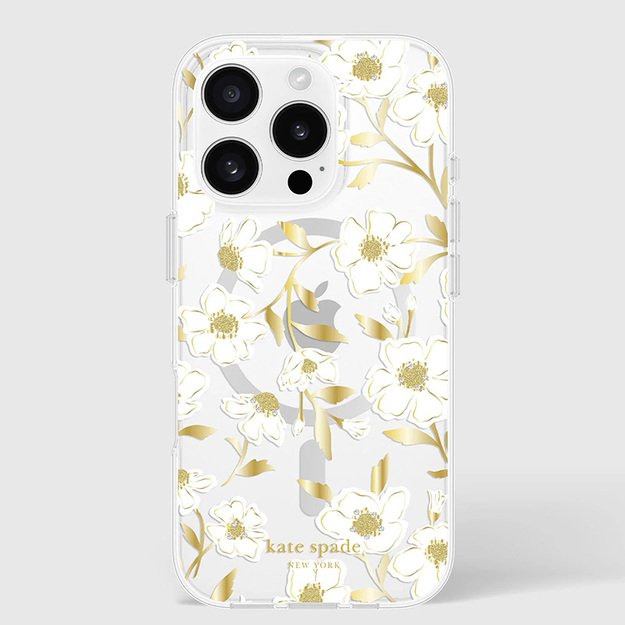 Kate Spade Niujorko apsauginiai brangakmeniai „MagSafe“ – dėklas, skirtas „iPhone 16 Pro“ („Sunshine Floral“)