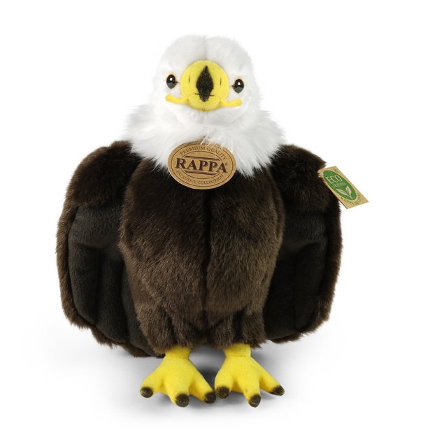 Plush eagle 25 cm ECO-FRIENDLY