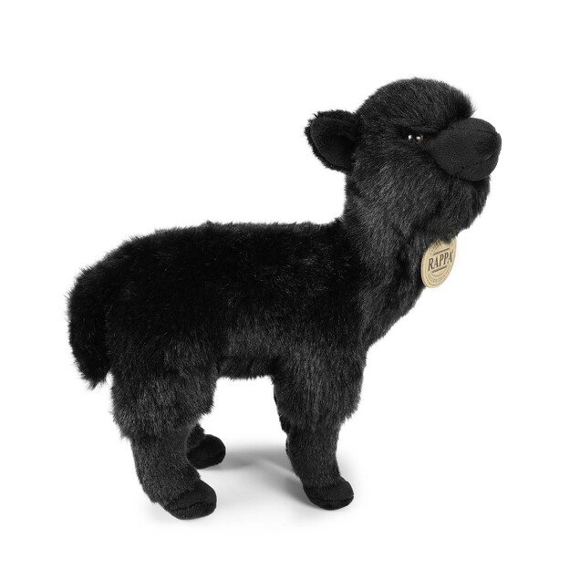 Plush black lama 23 cm ECO-FRIENDLY