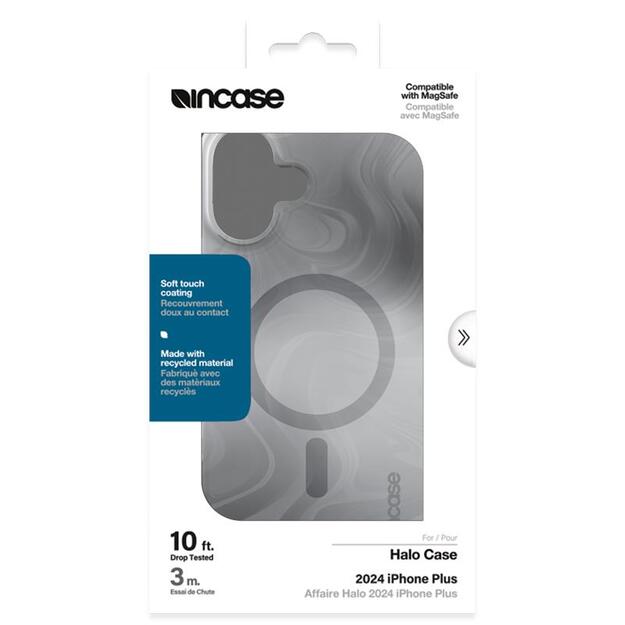 „Incase Halo“ dėklas „MagSafe“ – „iPhone 16 Plus“ dėklas („Oil Slick Smoke“) 24