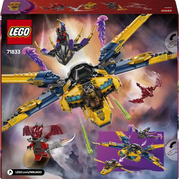 LEGO Ninjago Ras and Arin s Super Storm Jet