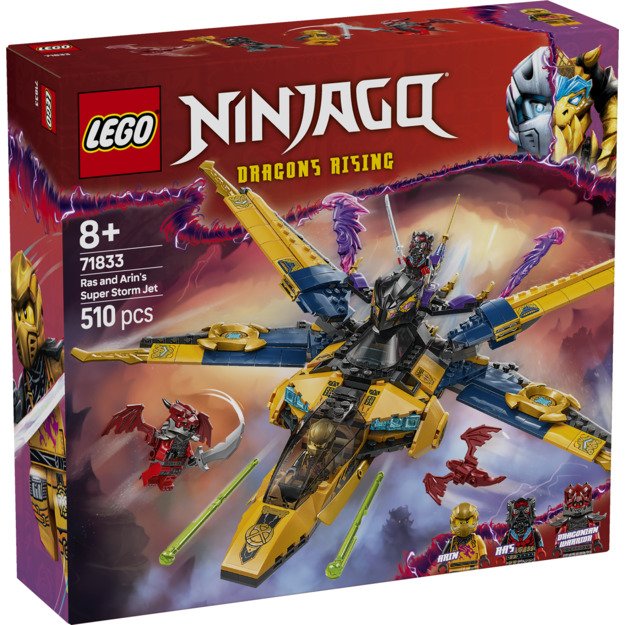 LEGO Ninjago Ras and Arin s Super Storm Jet