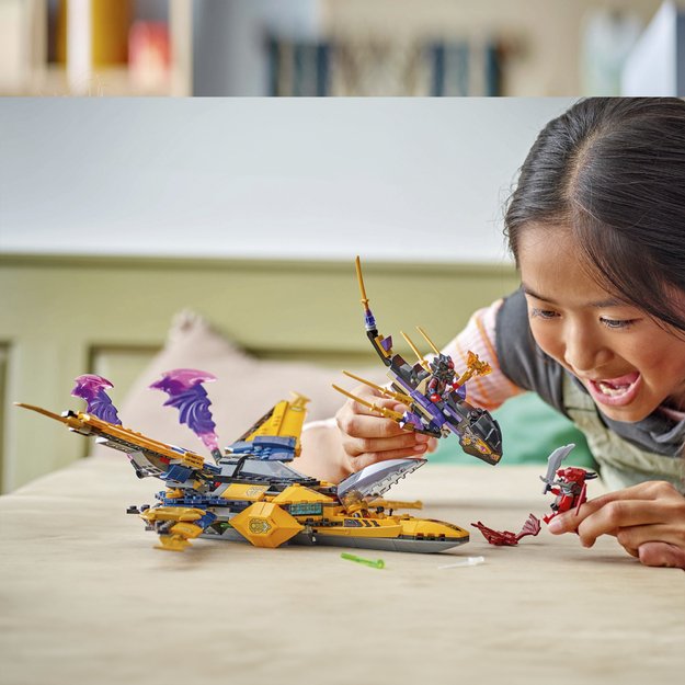 LEGO Ninjago Ras and Arin s Super Storm Jet