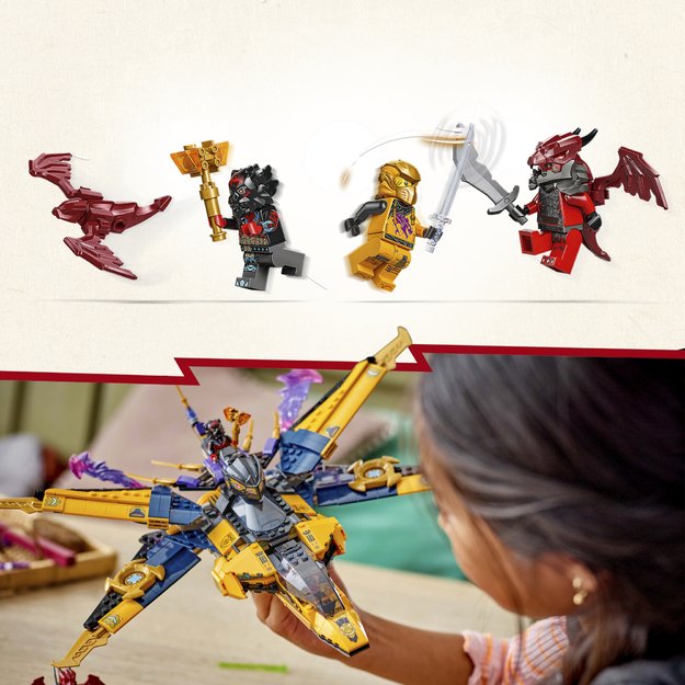 LEGO Ninjago Ras and Arin s Super Storm Jet