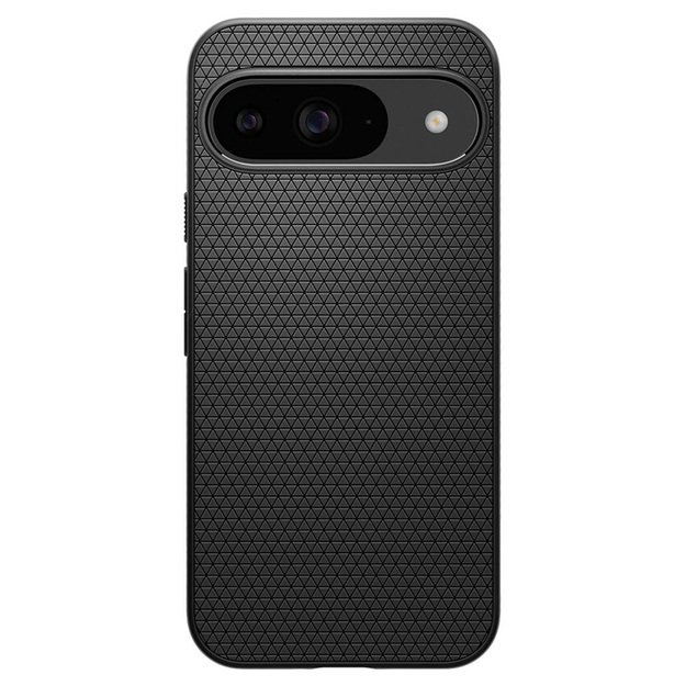 „Spigen Liquid Air“ – „Google Pixel 9/9 Pro“ dėklas (matinė juoda)