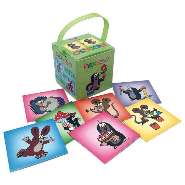 the pexeso pairs game The Mole in a box