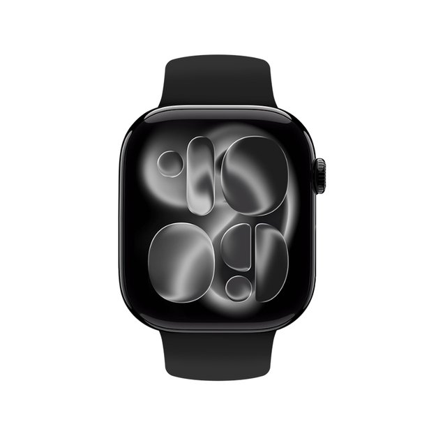 „Crong Liquid“ – dirželis skirtas „Apple Watch“ 44/45/46/49 mm (juodas) 2