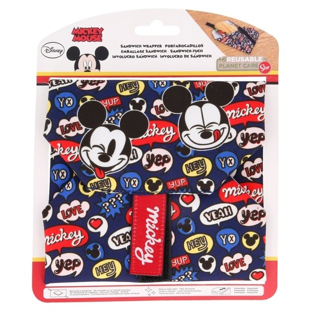 Mickey Mouse – daugkartinio naudojimo sumuštinių įvynioklis 6