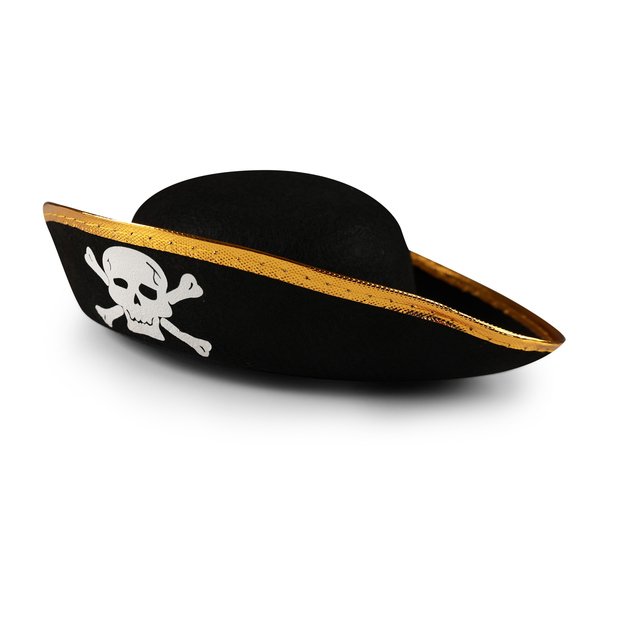 Children pirat hat with skull