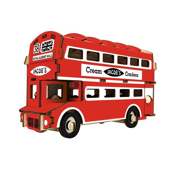 Woodcraft 3D puzzle Doubledecker