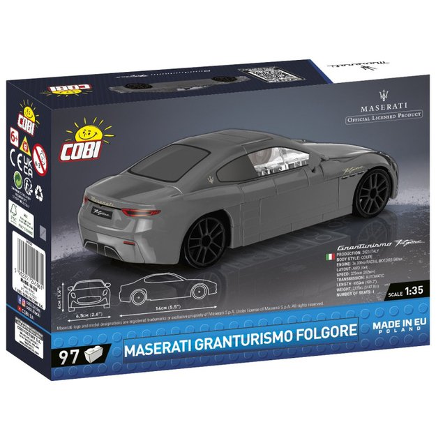 Cobi 24506 Maserati Gran Turismo Folgore