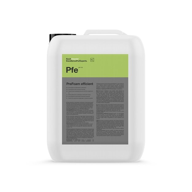 Aktyvios putos PFE 20l ph13.5 PreFoam efficient Koch Chemie  