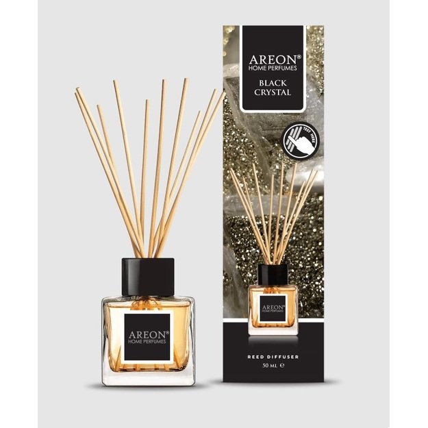 Areon oro gaiviklis namams STICKS - Black Crystal 50 ml  